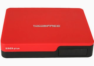 TOCOMFREE S929 PLUS NOVA ATUALIZAÇÃO V025 - 11/01/2018