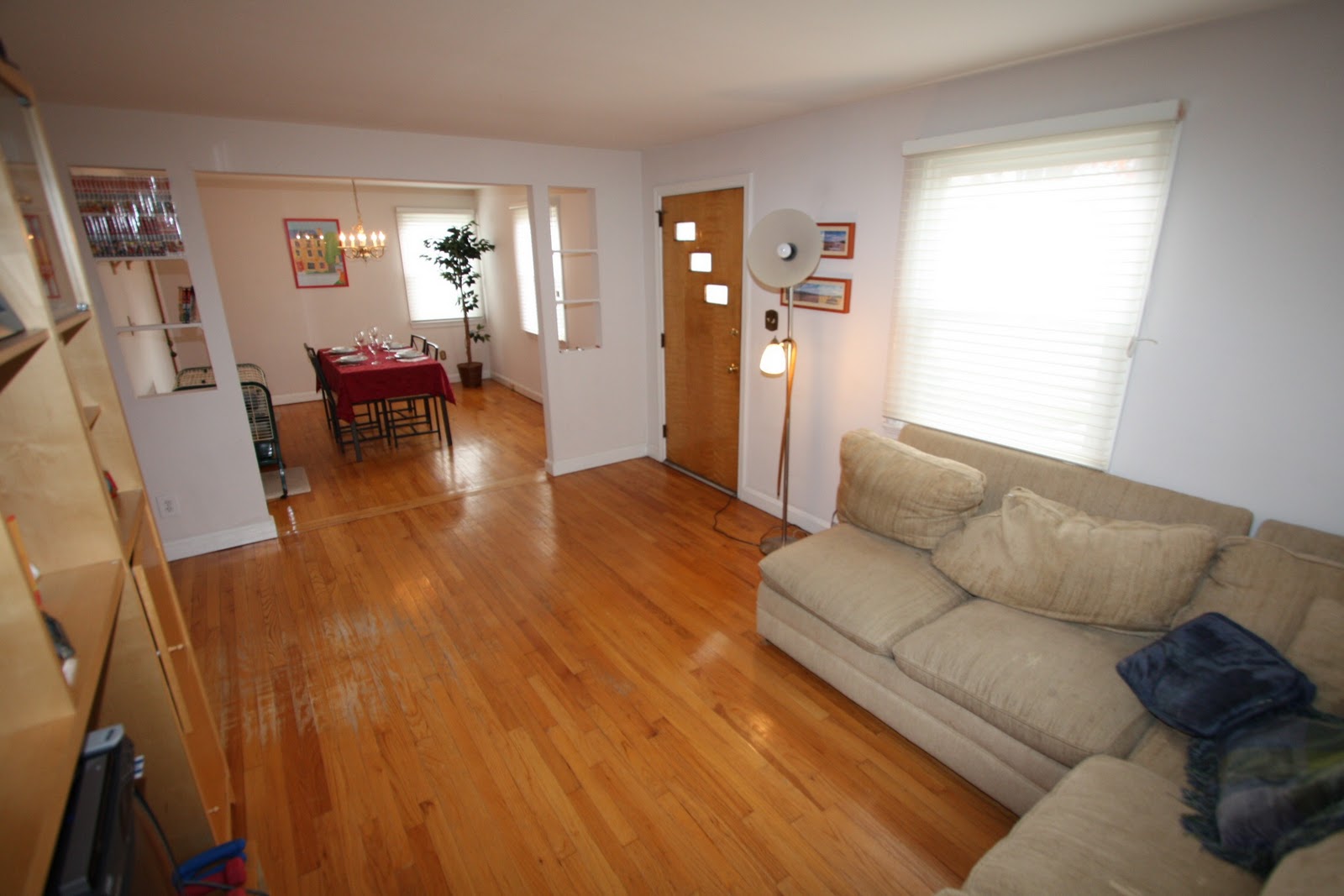 Open Floor Plan Kitchen Living Room