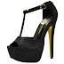 Black High Fashion Shoes...