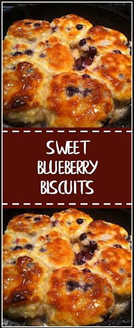 Sweet Blueberry Biscuits