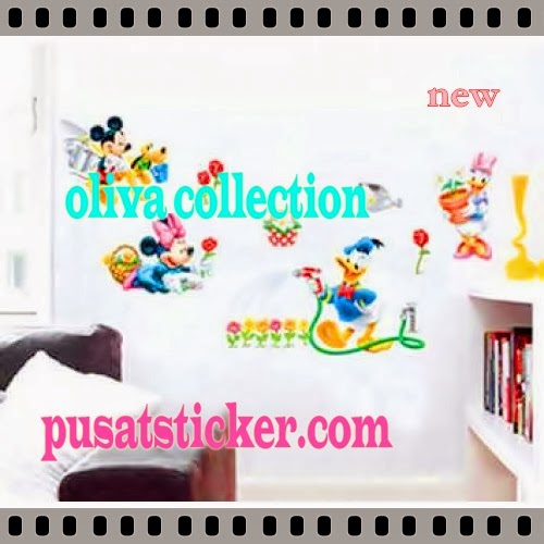 WALL STICKER MICKEY DONALD - WALL STICKER MURAH SE-JAKARTA