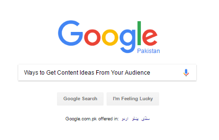 Get Content Ideas From Your Audience