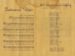 Sejarah Pramuka: Lagu Kebangsaan Indonesia Raya : Sejarah 