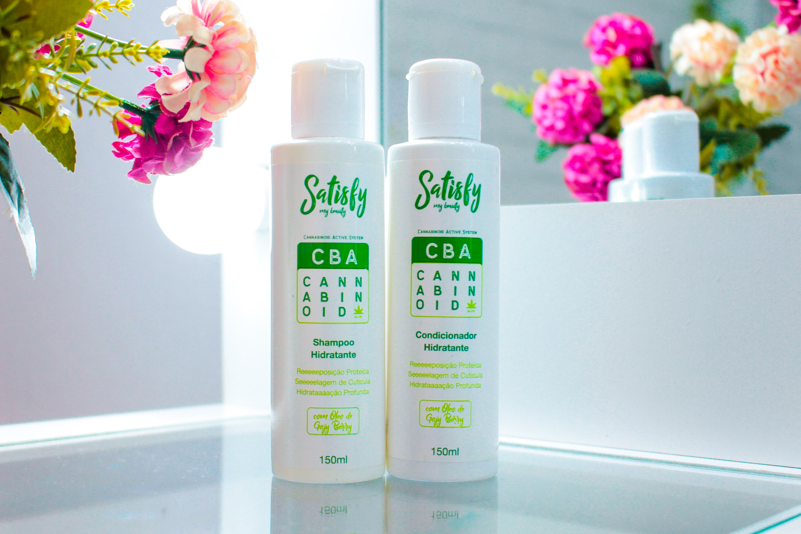 Resenha Shampoo e Condicionador Hidratante CBA Satisfy Cosmetics