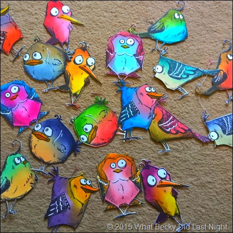 What Becky Did Last Night: Bird Crazy Stamps & Art Journal ...