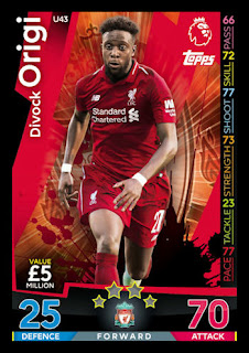 Topps Match Attax Extra 2018-2019 Liverpool Set