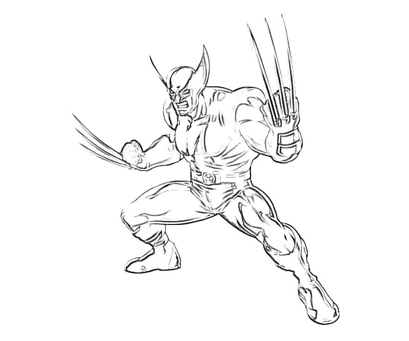 marvel-vs-capcom-wolverine-coloring-coloring-pages