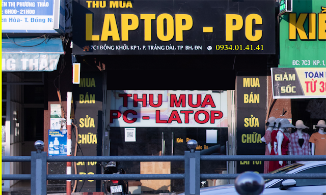 Thu mua laptop Biên Hòa
