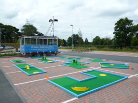A Putterfingers layout at the Oswestry Games in Shropshire