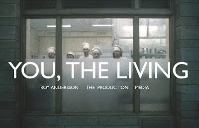 Homepage do site do filme Vocês, os vivos, de Roy Andersson, publicada no blog good news de Isabella Lychowski