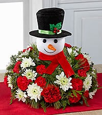 Jolly Jubile Snowman Centerpiece