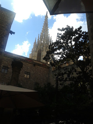 Vistas de la Catedral de Barcelona