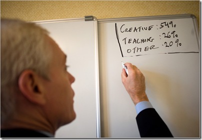 Jim Collins photographed by Kevin Moloney for The New York Times