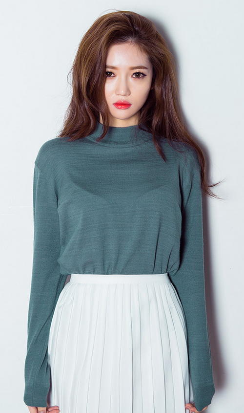 Thin Mock Neck Sweater