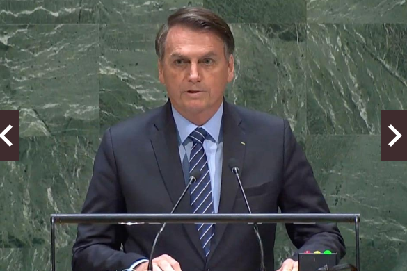 Bolsonaro na ONU: “É falácia que o Brasil não proteja o meio ambiente”