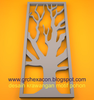 GRC HEXACON INDONESIA ornamen GRC dan roster beton 