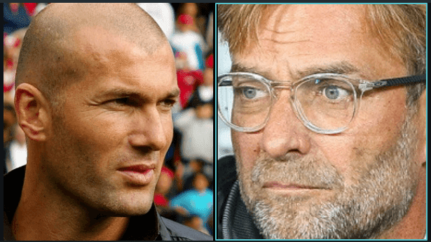 Zinedine Zidane VS Jurgen Klopp