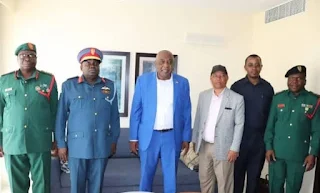 Tanzanie : Belou rend visite à deux militaires de l'AND hospitalisés à l'hôpital militaire de Lugalo