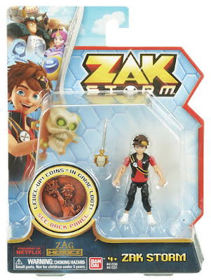 ZAK STORM - Zak : Muñeco - Figura de Acción | Bandai 2018 | Serie Clan TV | COMPRAR JUGUETE - JOGUINES - TOYS  caja blister