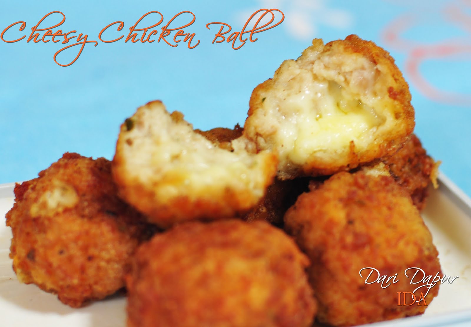 Cheesy Chicken Ball