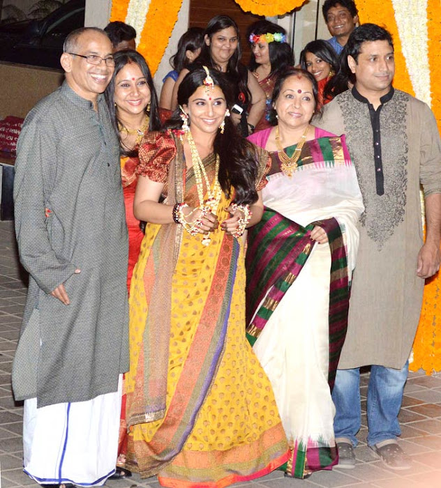 vidyabalan marriage unseen pics