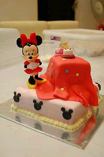 Minnie Mouse cakes for children parties