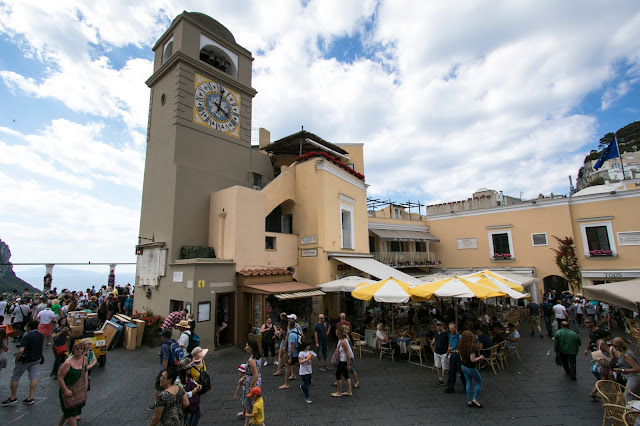 La piazzetta-Capri