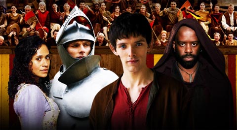  Bradley James Prince Arthur Anthony Head King Uther Richard Wilson 