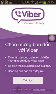 Viber cho android