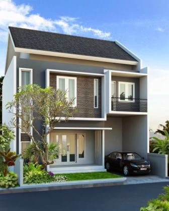 Desain dan Denah Rumah Minimalis Type 90 - Desain Denah 