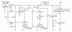 Toggle switch with Infra Red IR