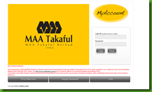 login my account maa takaful