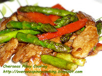 Pork and Asparagus Stirfry