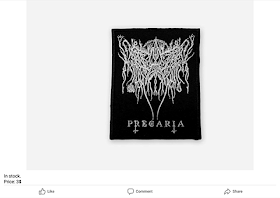 Precaria bootleg patches from Czech Republic