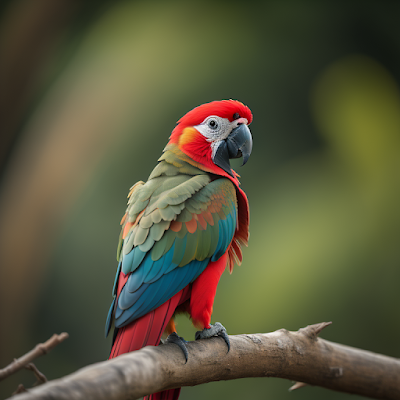 Red-Fronted Macaw