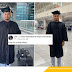 MAN ARRIVES AT NAIA WITH GRADUATION TOGA