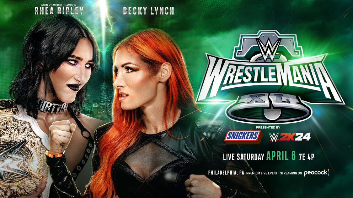 Women's World Championship Match: Becky Lynch vs. Rhea Ripley (c.)
