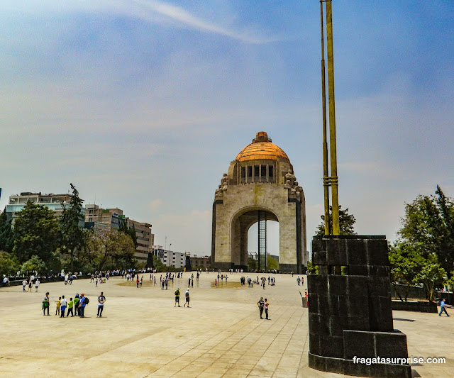 Praça da República na Cidade do México