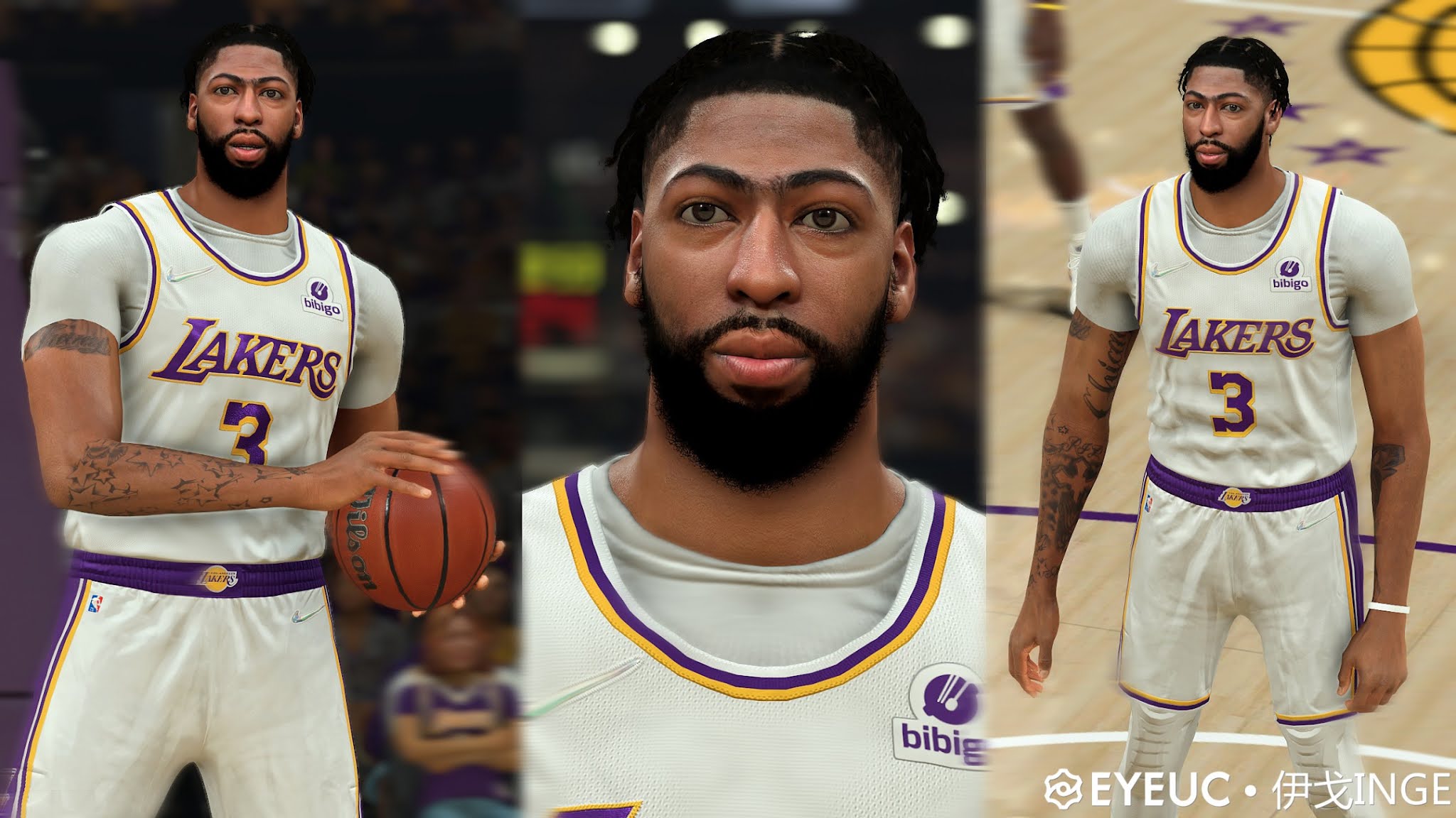 NBA 2K23 Ja Morant Cyberface and body update (3 Hairstyles) by Billows