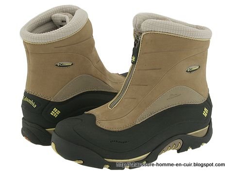 Chaussure homme en cuir:FL633309