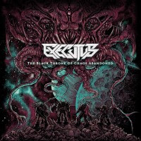 pochette EXECUTUS the black throne of chaos abandoned 2023