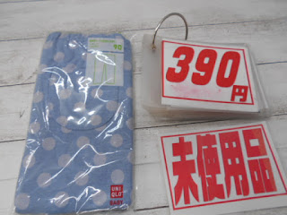 未使用品　レギンス　９０㎝　３９０円