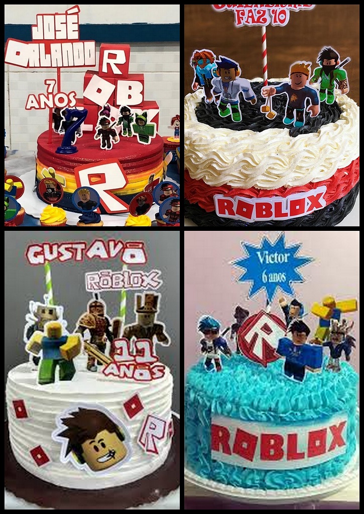 Roblox Toppers Para Tartas Tortas Pasteles Bizcochos O Cakes Para Imprimir Gratis Oh My Fiesta Friki - decoraciones con roblox