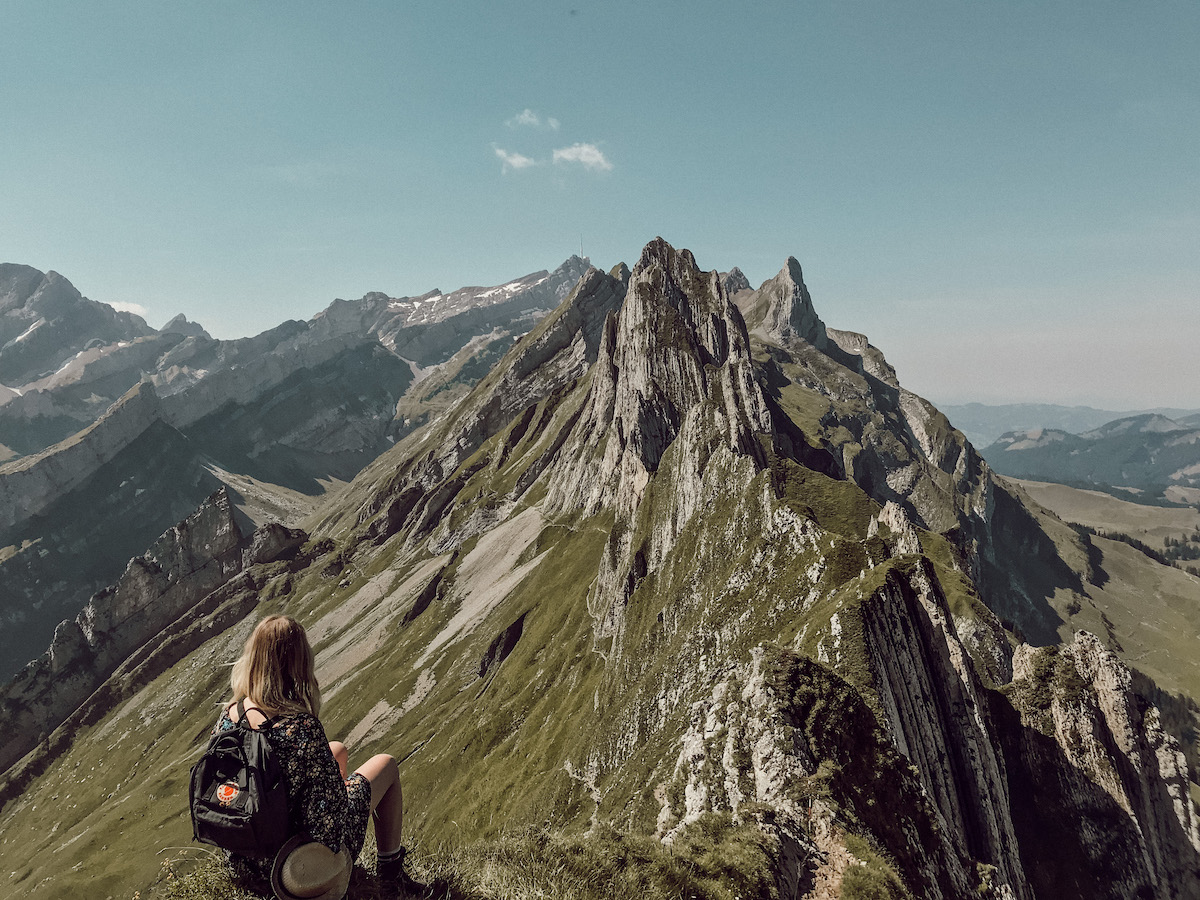 Alpstein Appenzeller Land schönste Wanderung Schweiz Höhenbergweg Äscher Wildkirchli Schäfler Grat Mesmer Seealpsee Aescher