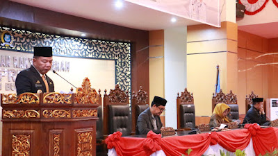 Bupati Andi Utta Serahkan LKPJ Tahun 2023