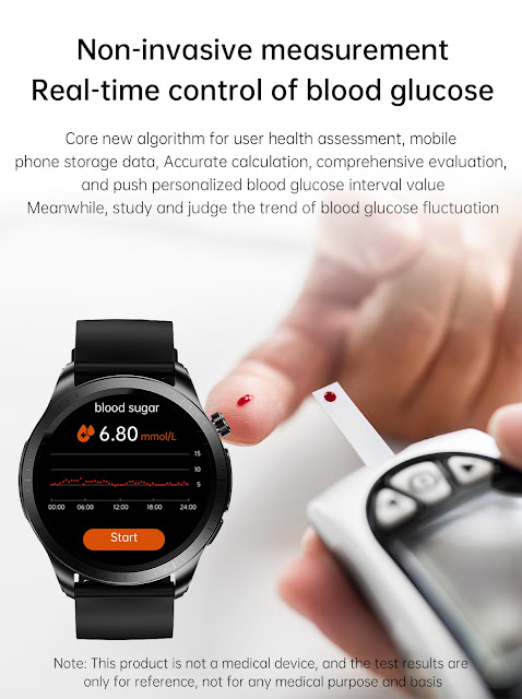 Buy Blood Glucose Smart Watch