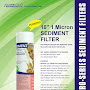 PurePro® USA 10" 1 Micron Sediment Filter PurePro SDF-102501
