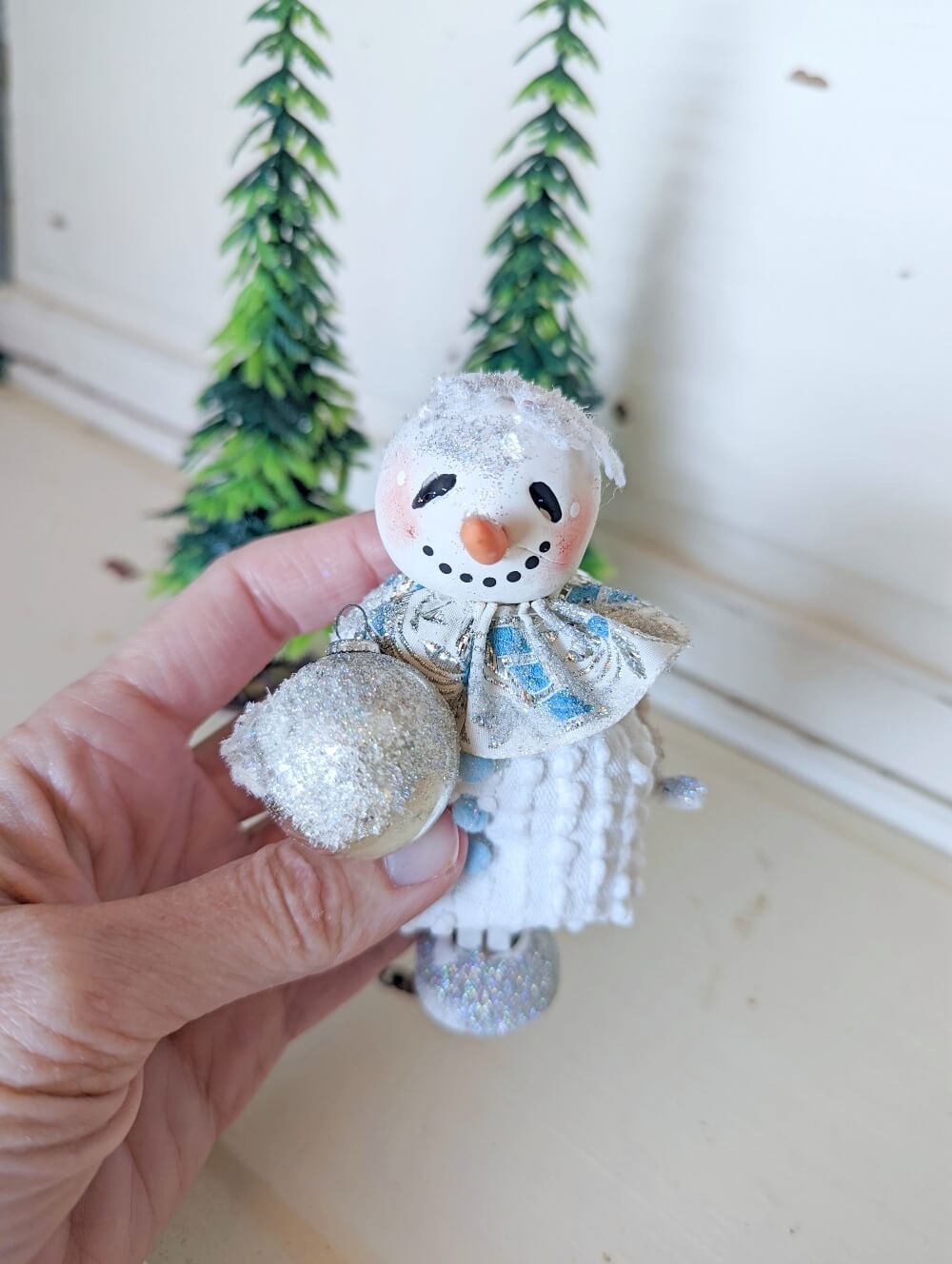 Polymer Clay Snowmen Figurines Tutorial