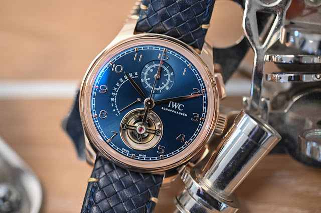 Introdução do IWC Portugieser Tourbillon Retrograde Chronograph Boutique Edition réplica