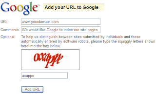 google addurl